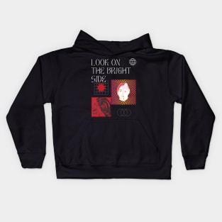 look on the bright side Kids Hoodie